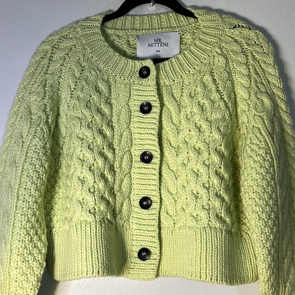 Mr.Mittens wool sweater cardigan size XS / S - Picture 4 of 9